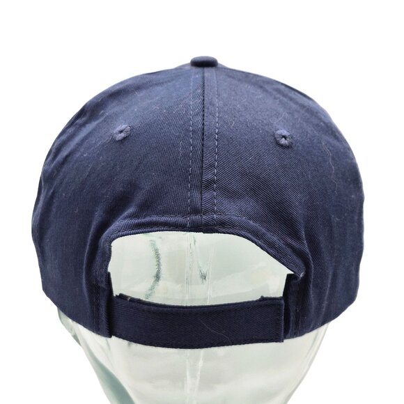TLC Logistics Management Port Company Embroidered Navy Blue Cotton Hat Hook Loop - Picture 6 of 11